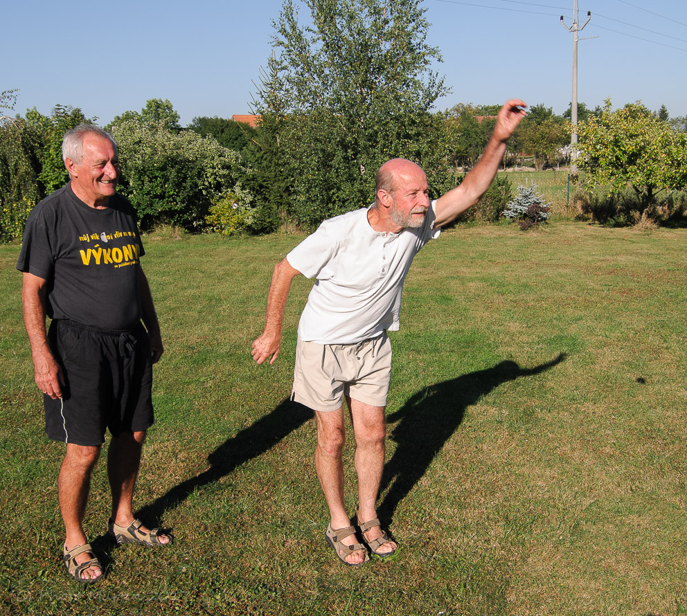 Sport nesměl chybět, i žízeň byla
