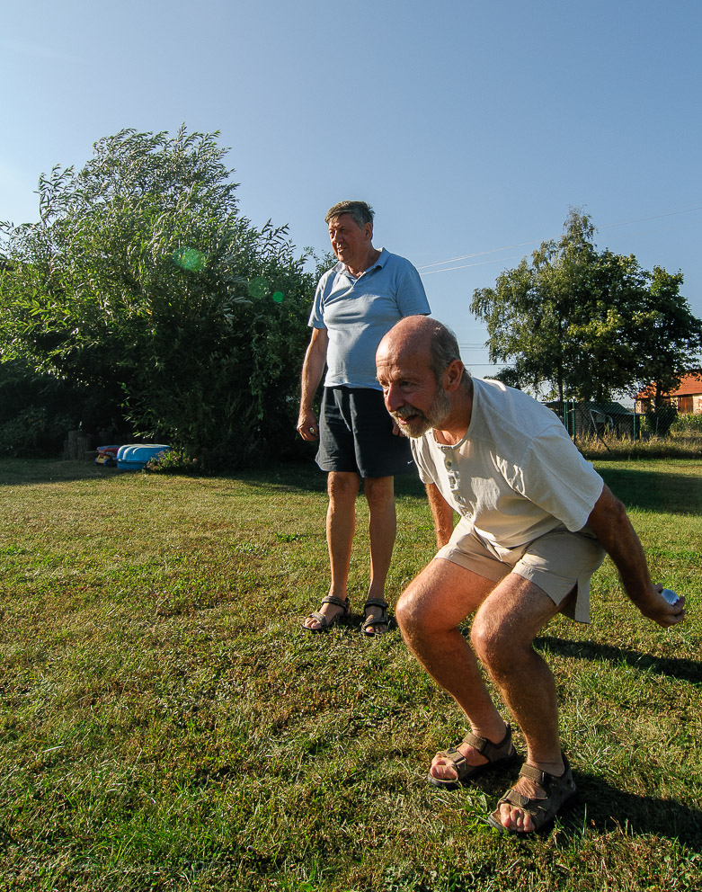 Sport nesměl chybět, i žízeň byla