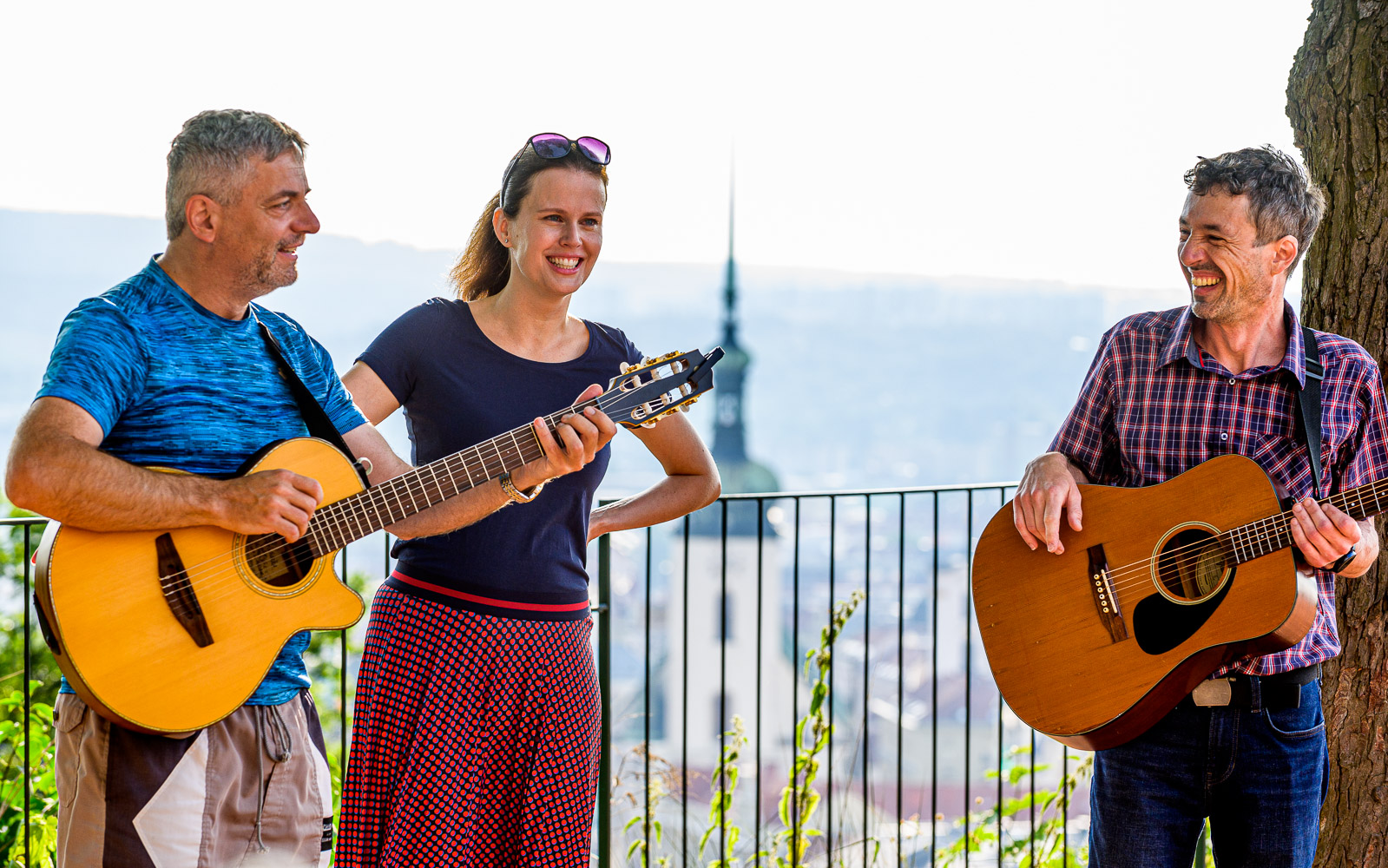 Ranní koncert skupiny Svítání. na Špilberku - letní slunovrat