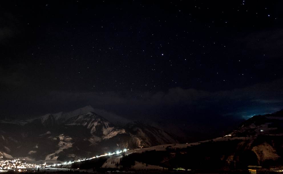 Na noc se zase vyjasnilo