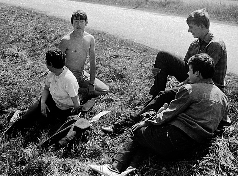 Výlet na Templštýn, jaro 1968