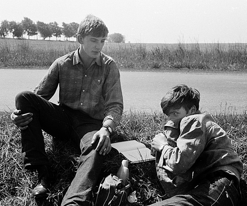 Výlet na Templštýn, jaro 1968