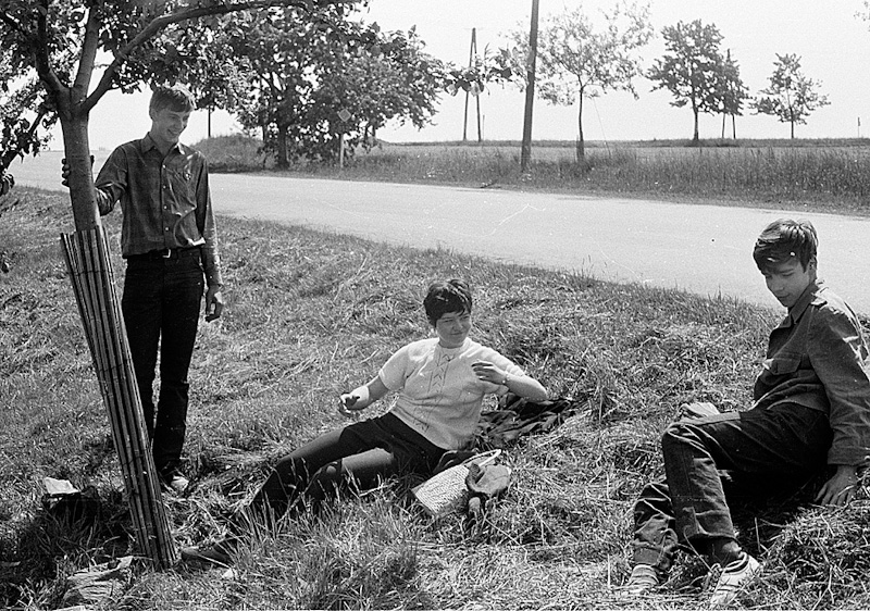 Výlet na Templštýn, jaro 1968